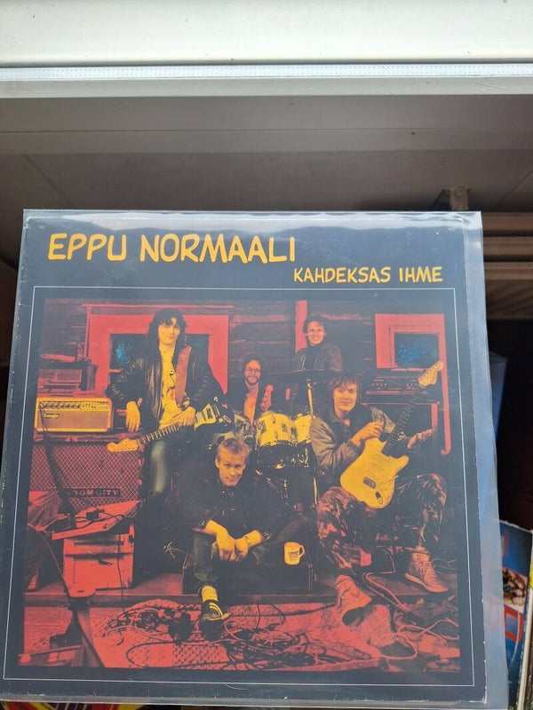 Eppu Normaali - Kahdeksas ihme. 1985. Vinyyli/lp. (VG+)