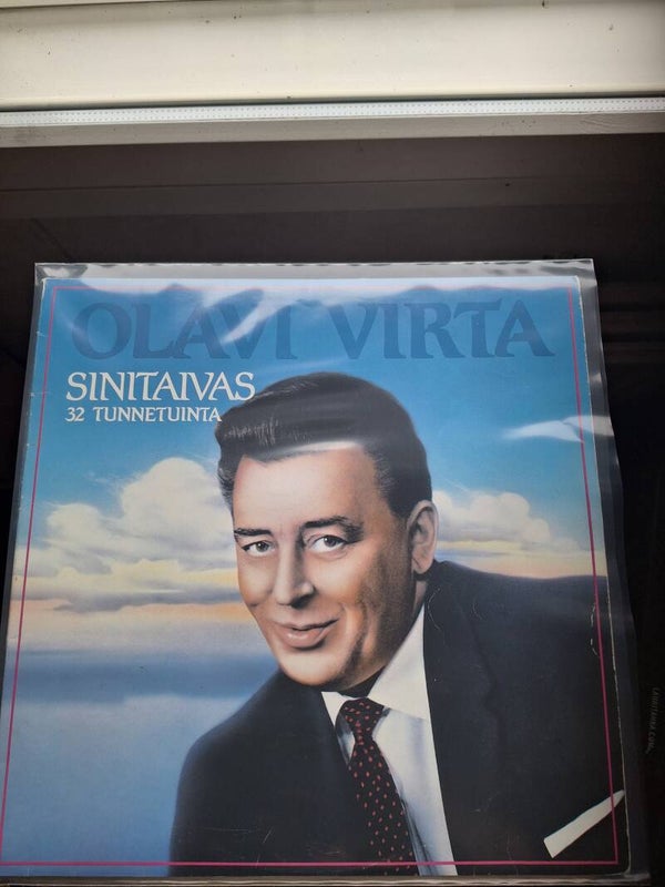 Olavi Virta - Sininen taivas 32 tunnetuinta. Vinyyli/lp. (VG+)