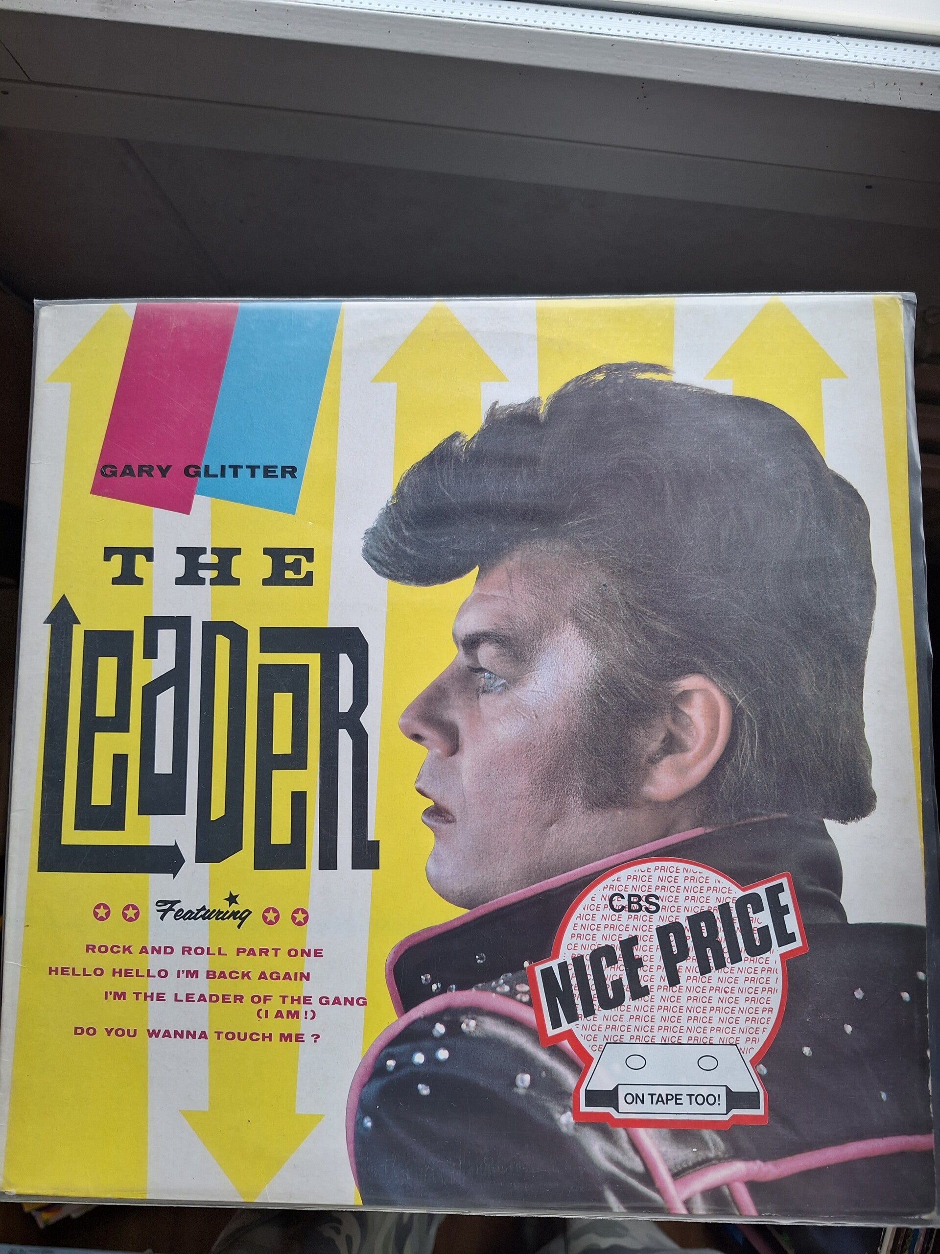 Gary Glitter - The Leader 1984. Vinyyli/lp (VG+)