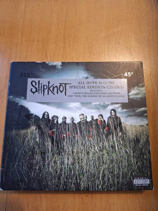 Slipknot - All hope is gone 2008. CD/DVD