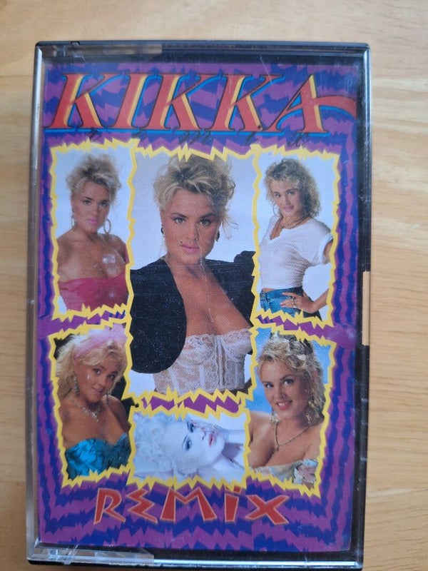 Kikka - Remix. 1995. Kasetti