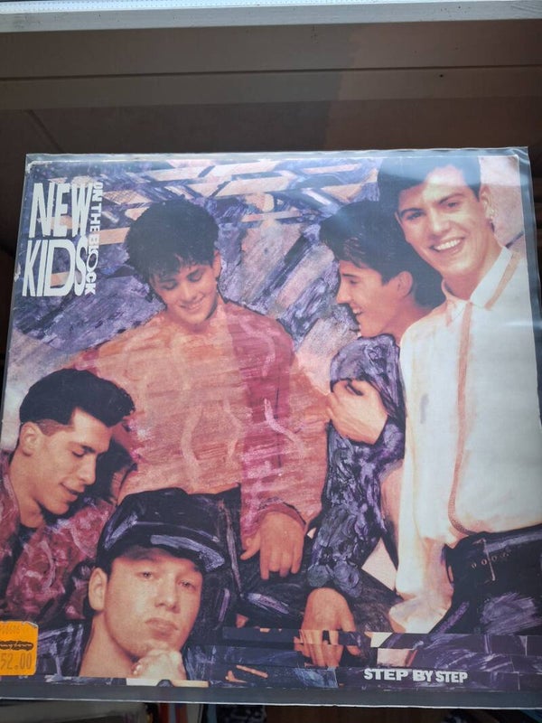 New kids on the block - Step by step. 1990. Vinyyli (VG+)