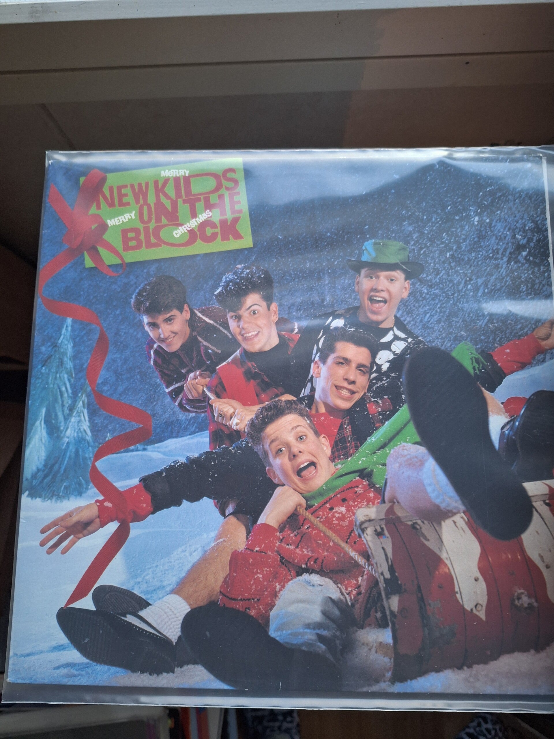 New kids on the block - Merry, merry christmas. 1989. Vinyyli (VG+)