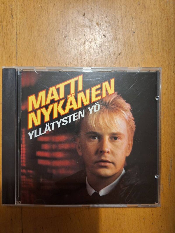 Matti Nykänen - Yllätysten yö. 1992. CD. (NM-) Alkuperäinen.