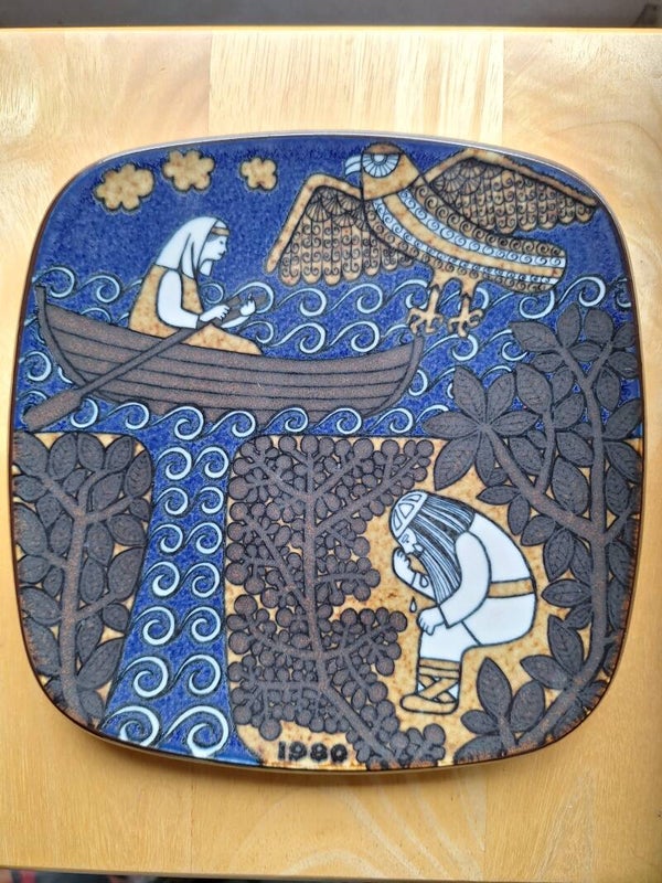 Arabia kalevala vuosilautanen 1980.