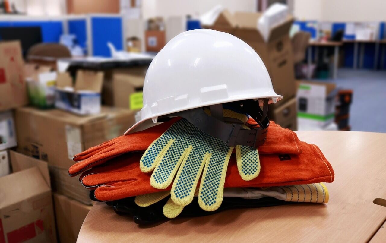 COR Alberta | Image of Clean PPE on table