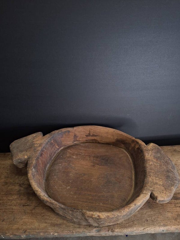 Houten oorschaal (1)