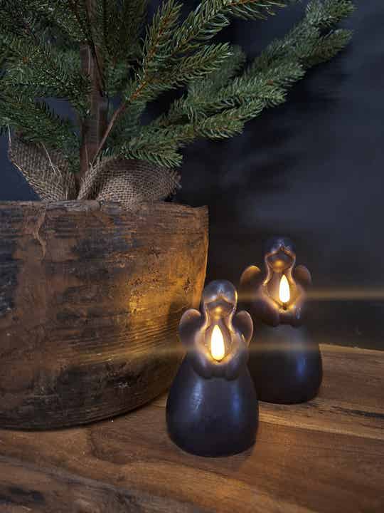 Countryfield ledkaars engeltje zwart