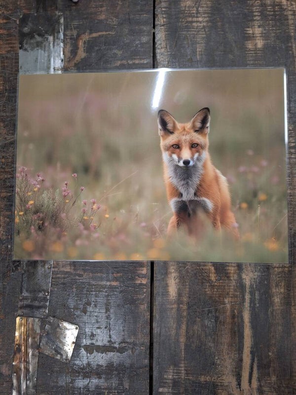 Placemat vosje in veld