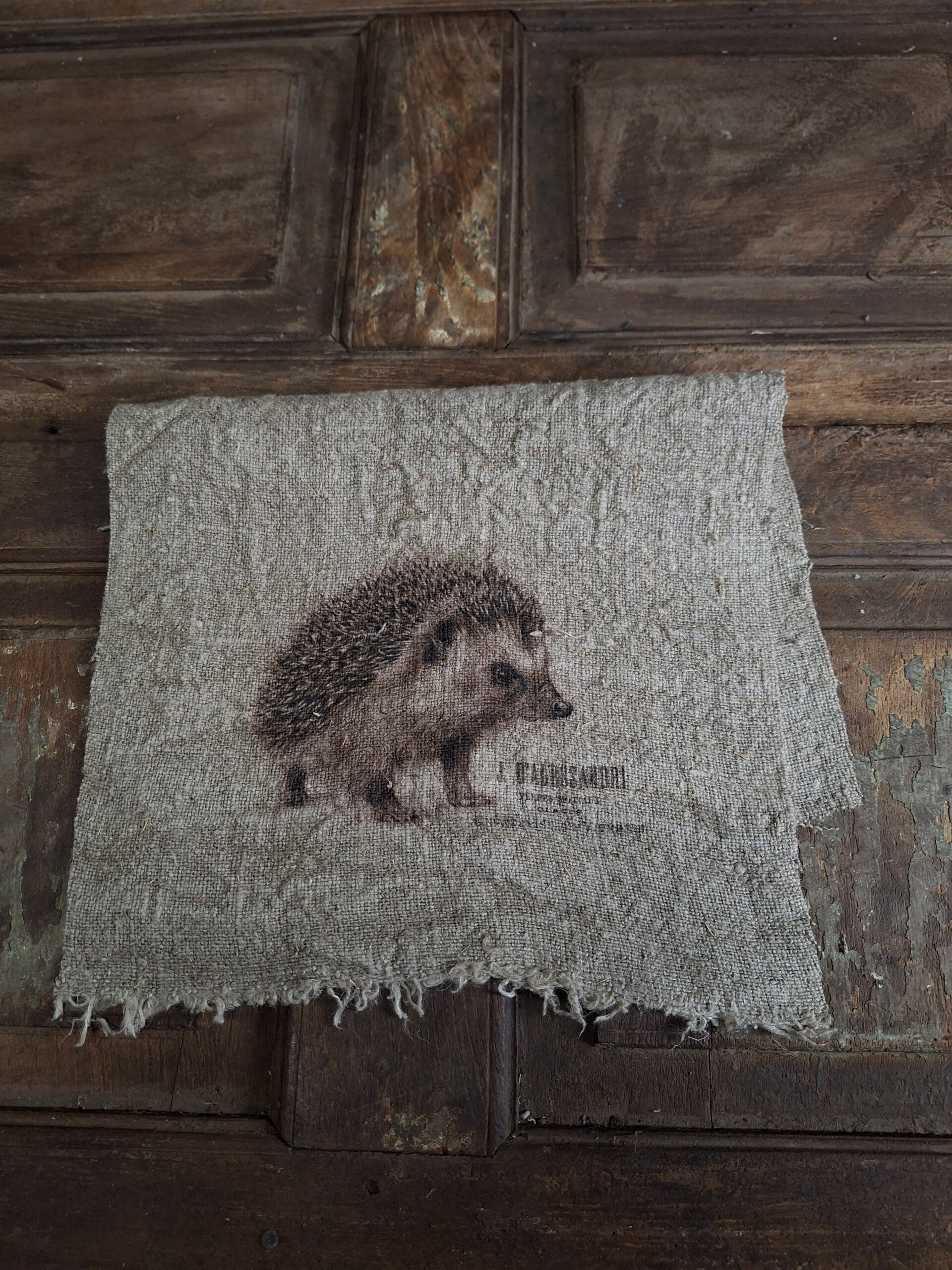 Shabby doek Egeltje small