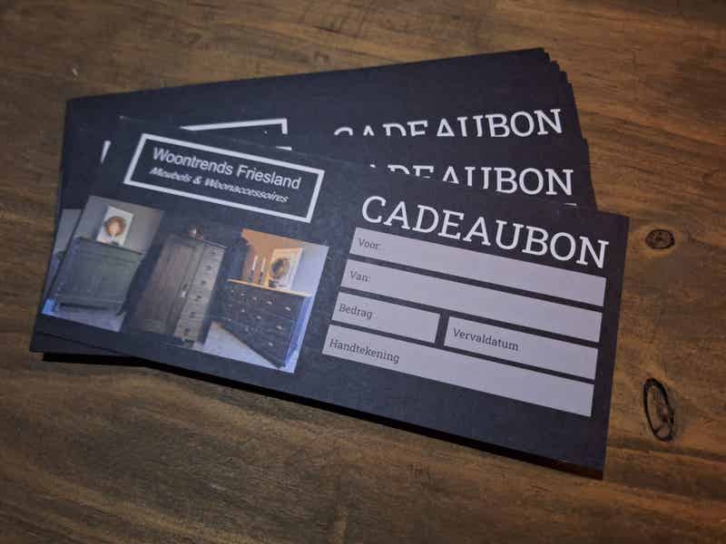 Cadeaubon ´Woontrendsfriesland´