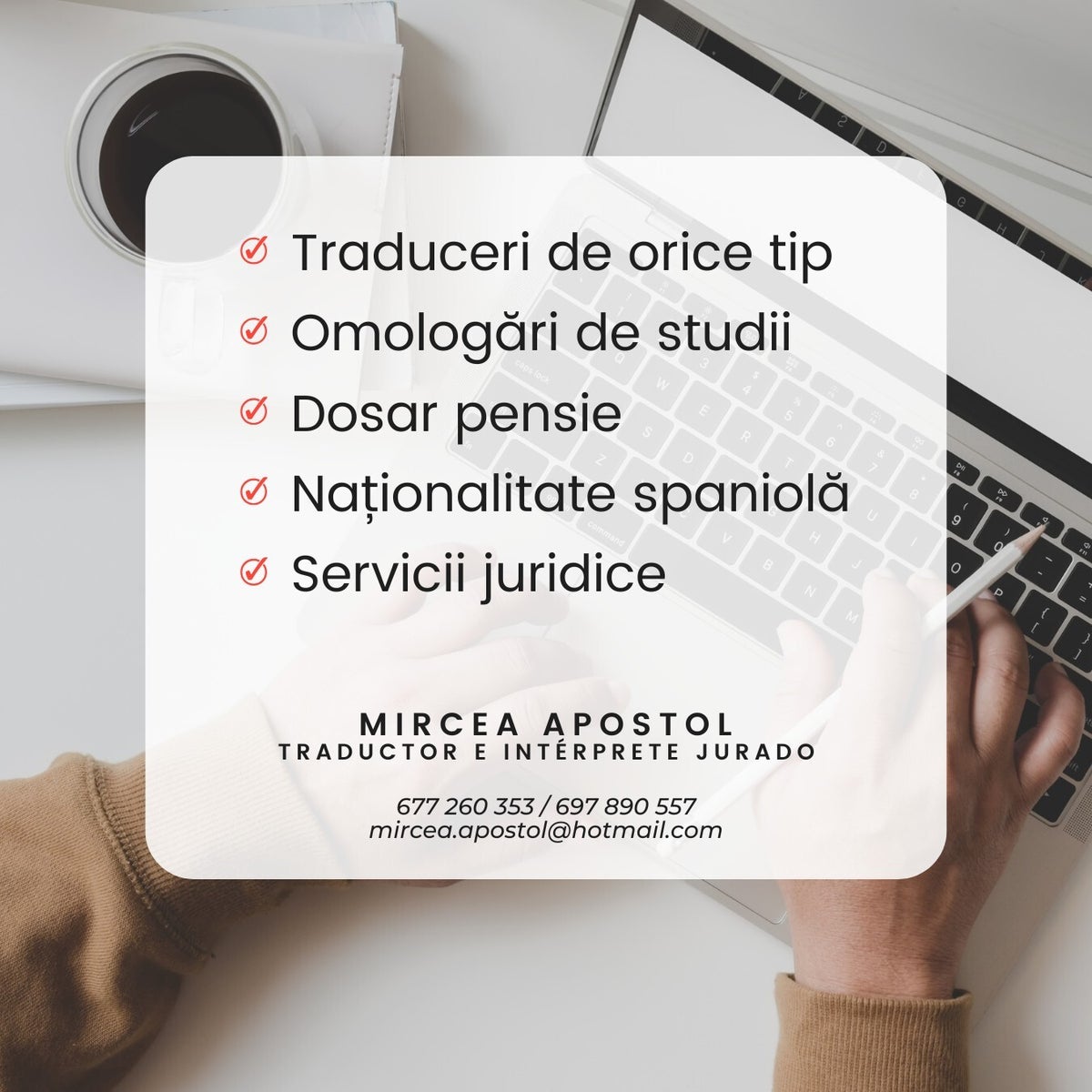 Traductor Jurado de Rumano en Aragon y Zaragoza