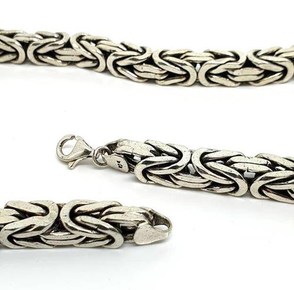 Vierkante koningschakel 8 mm breed