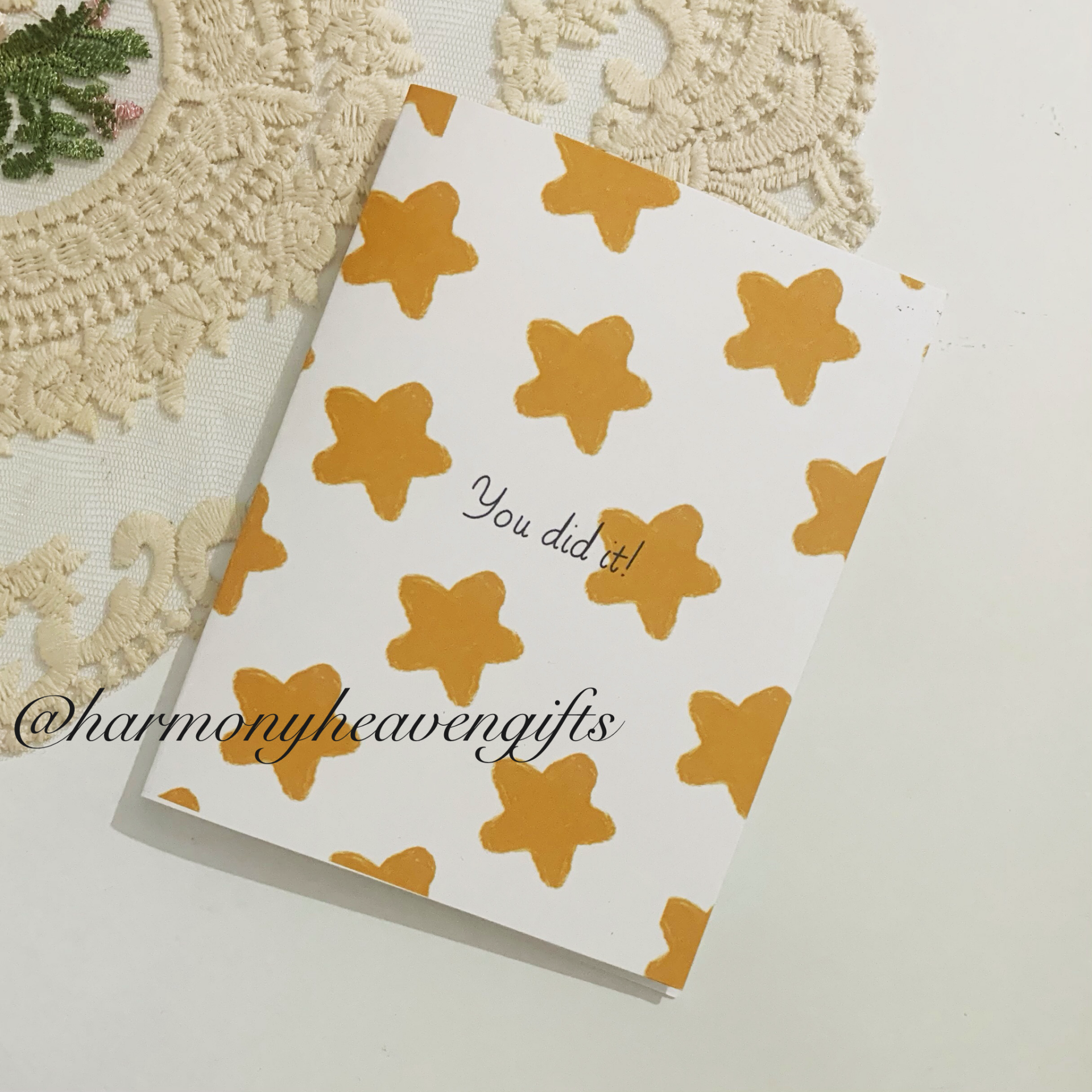 You Did It Congratulations Card