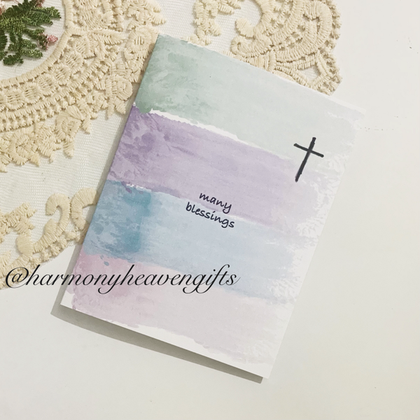 Many Blessings Card
