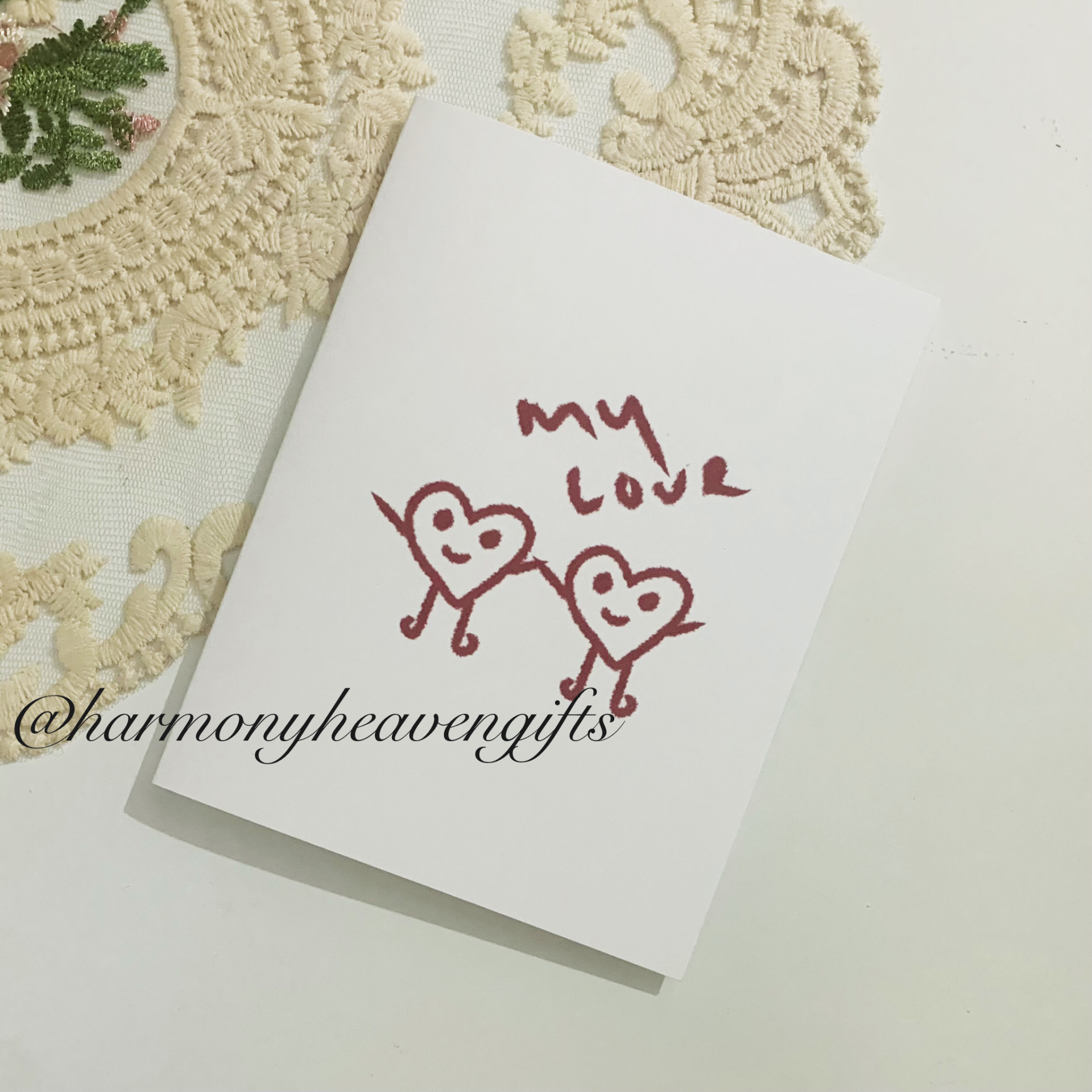 My Love Romantic Card