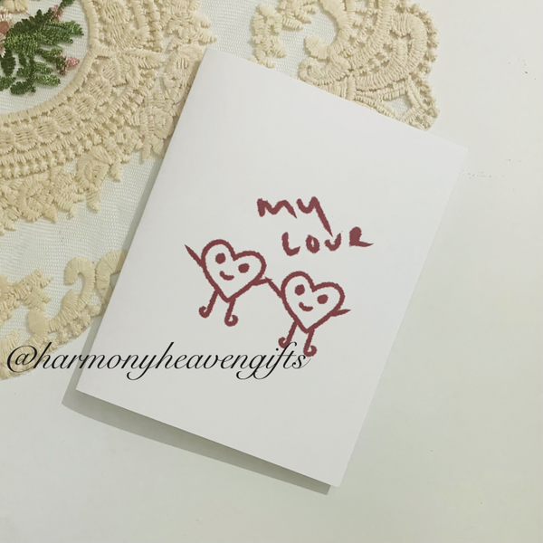 My Love Romantic Card