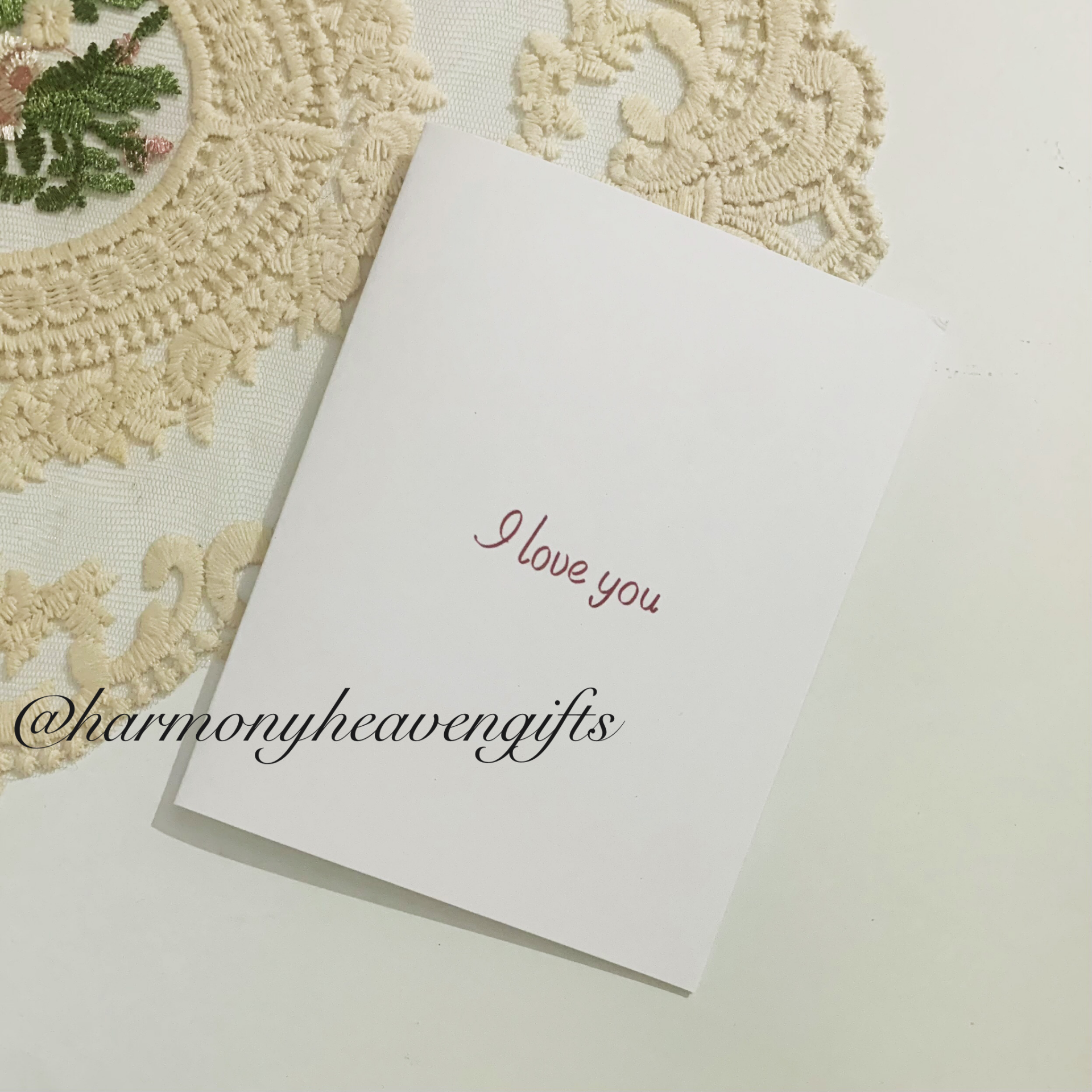 I Love You Romantic Card