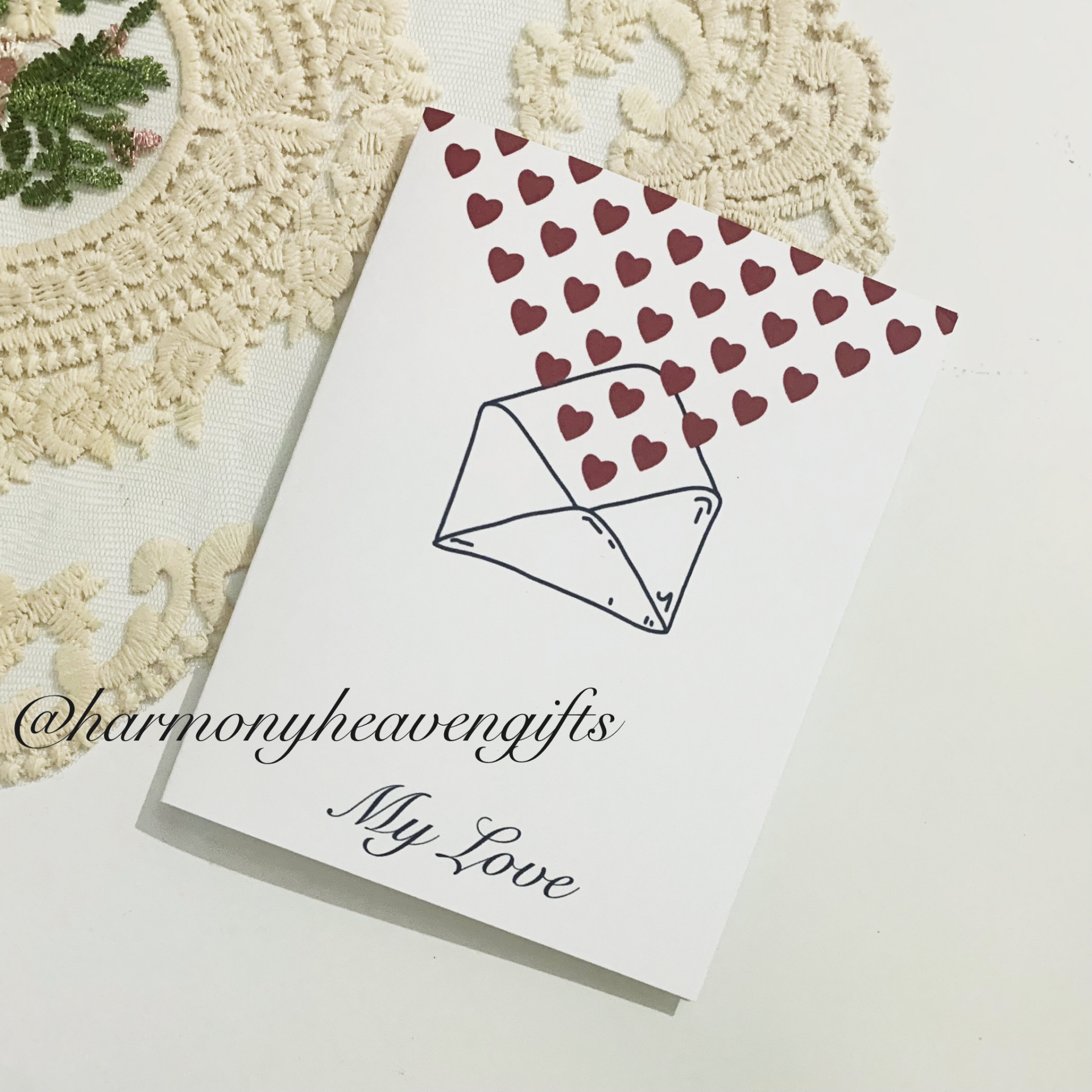 My Love Romantic Card