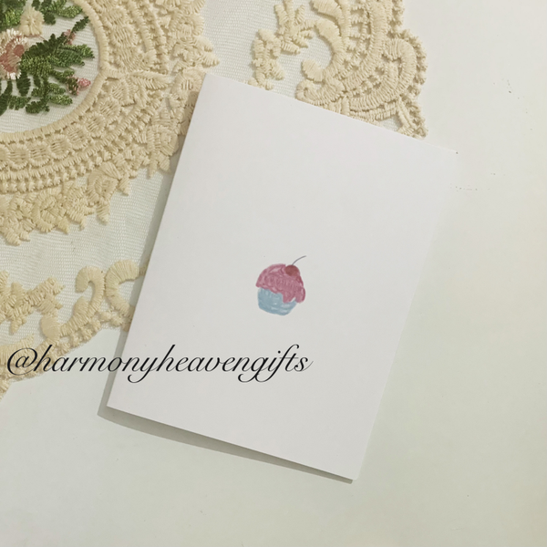 Cupcake Birthday Card