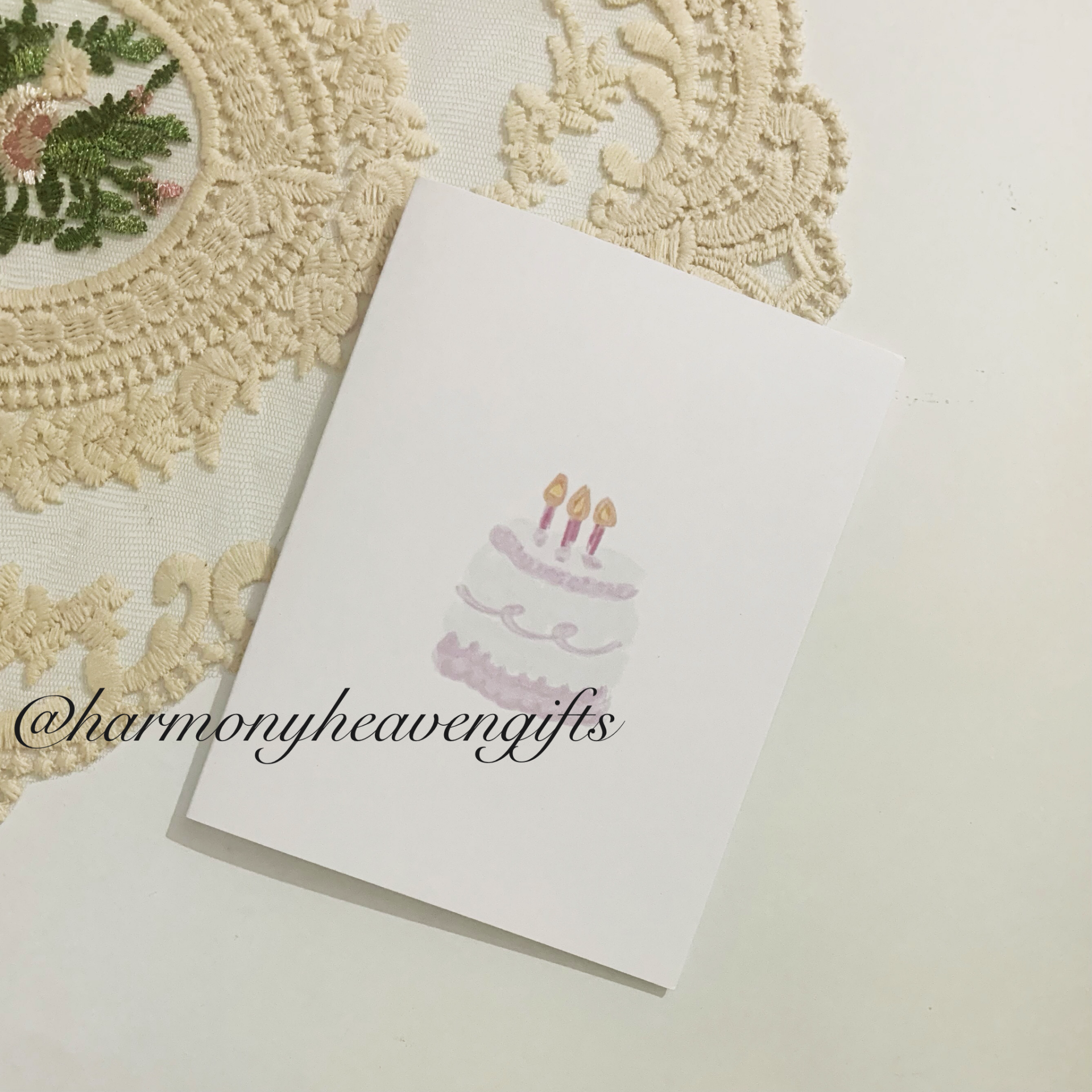 It Girl Cake Birthday Card