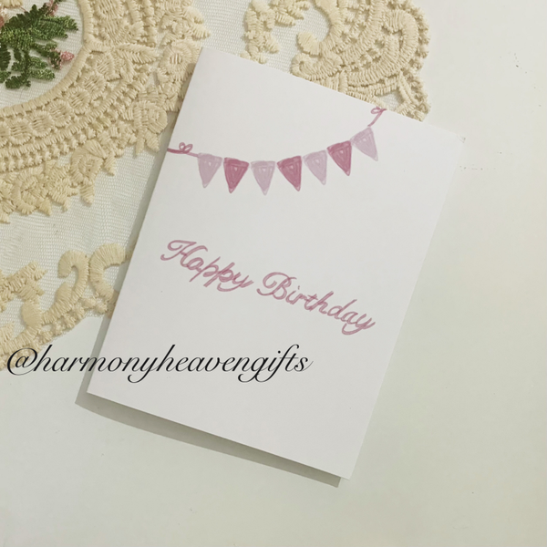 Banner Birthday Card