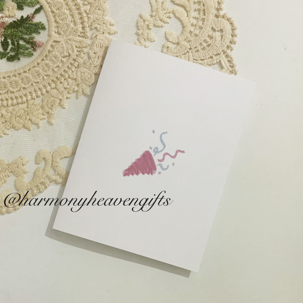 Party Hat Birthday Card