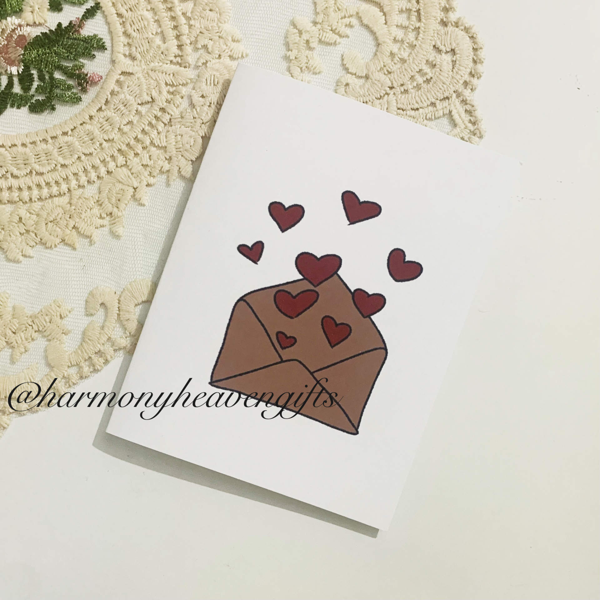 Love Letter Romantic Card