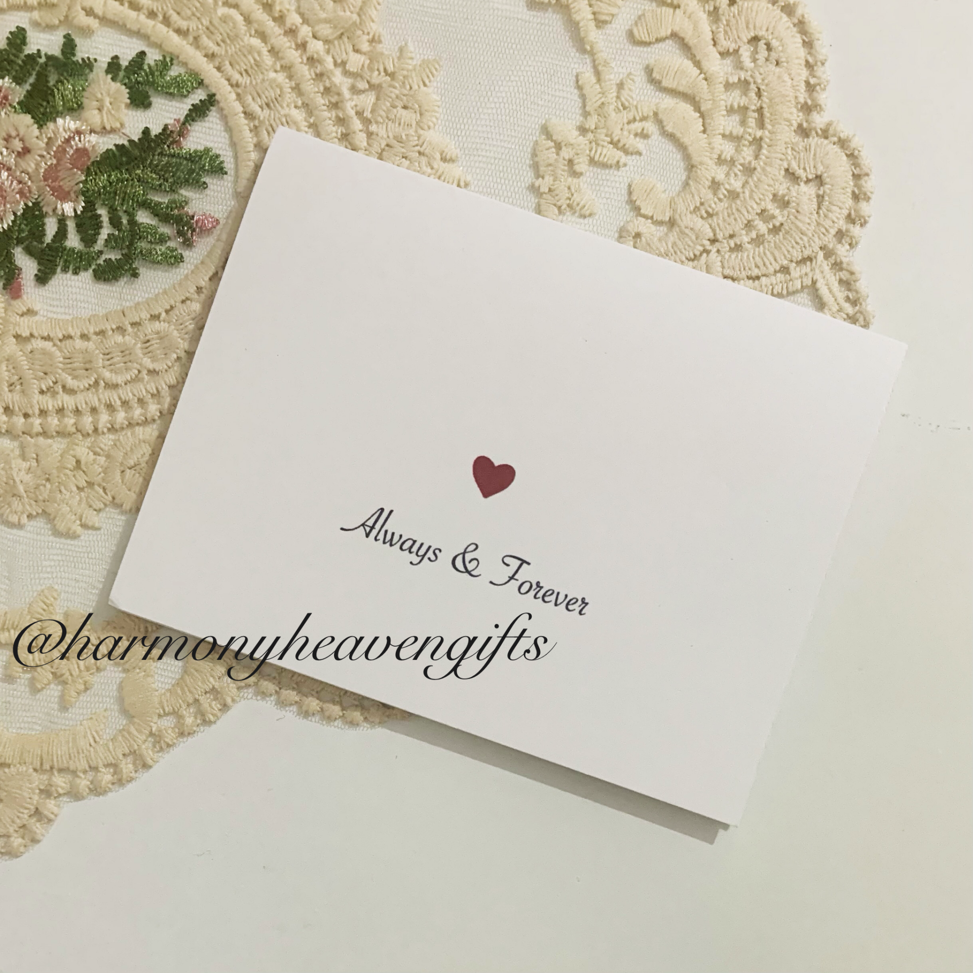 Always & Forever Romantic Card