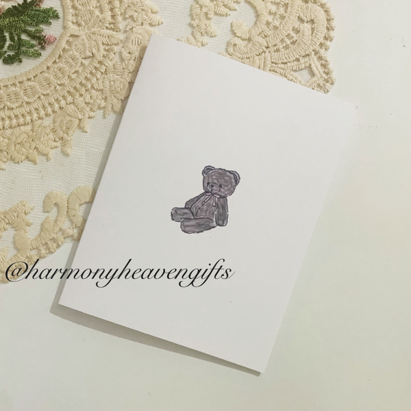 Teddy Bear Greeting Card