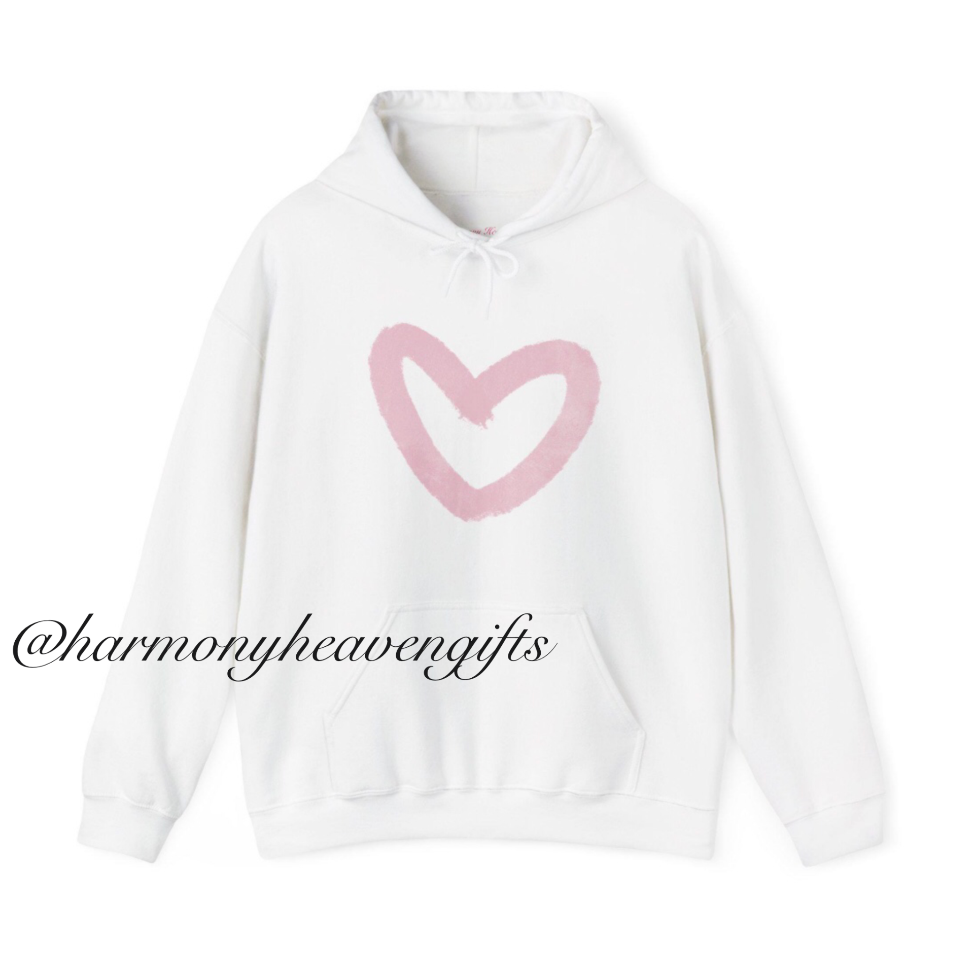 Pink Heart Hoodie