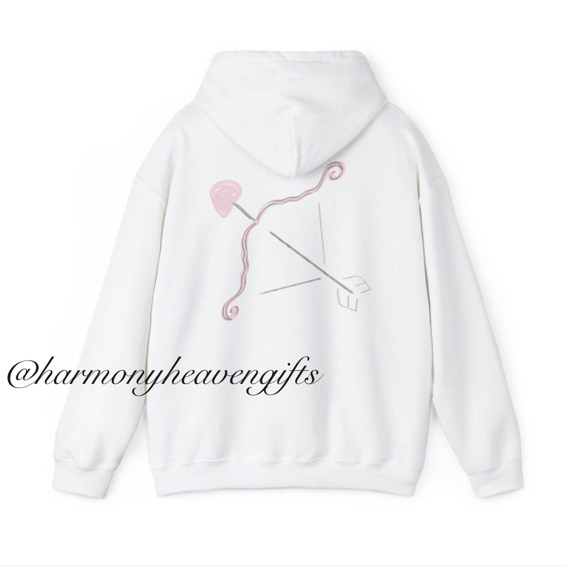 Pink Cupid Bow Hoodie