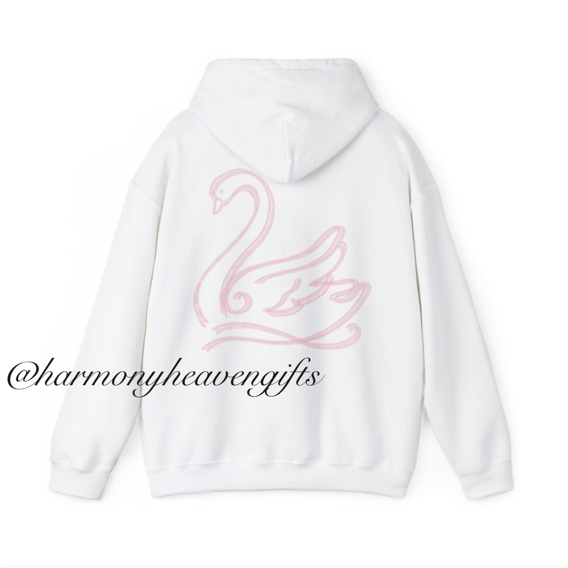 Pink Swan Hoodie