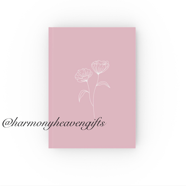 Flower Hard Backed Journal Blank