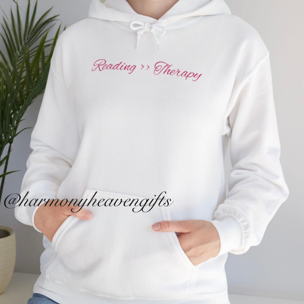 Embroidery Reading >> Therapy Hoodie