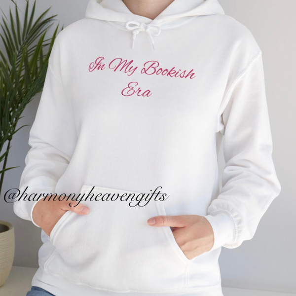 Embroidery In My Bookish Era Hoodie