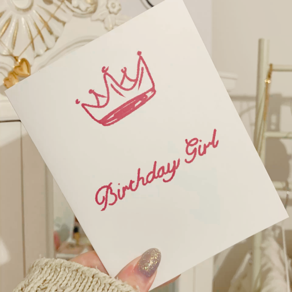 Crown Birthday Card