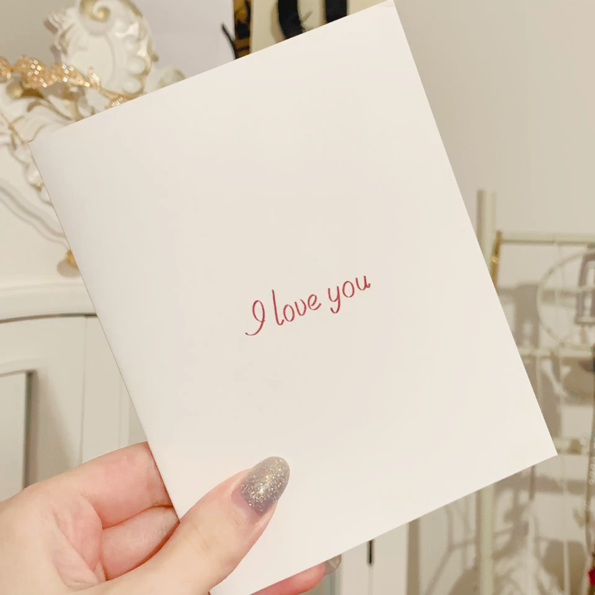 I Love You Romantic Card