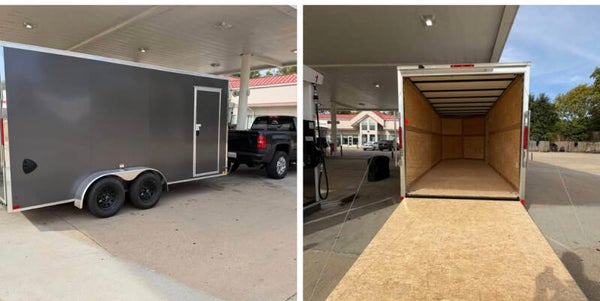 7x16 Enclosed trailer