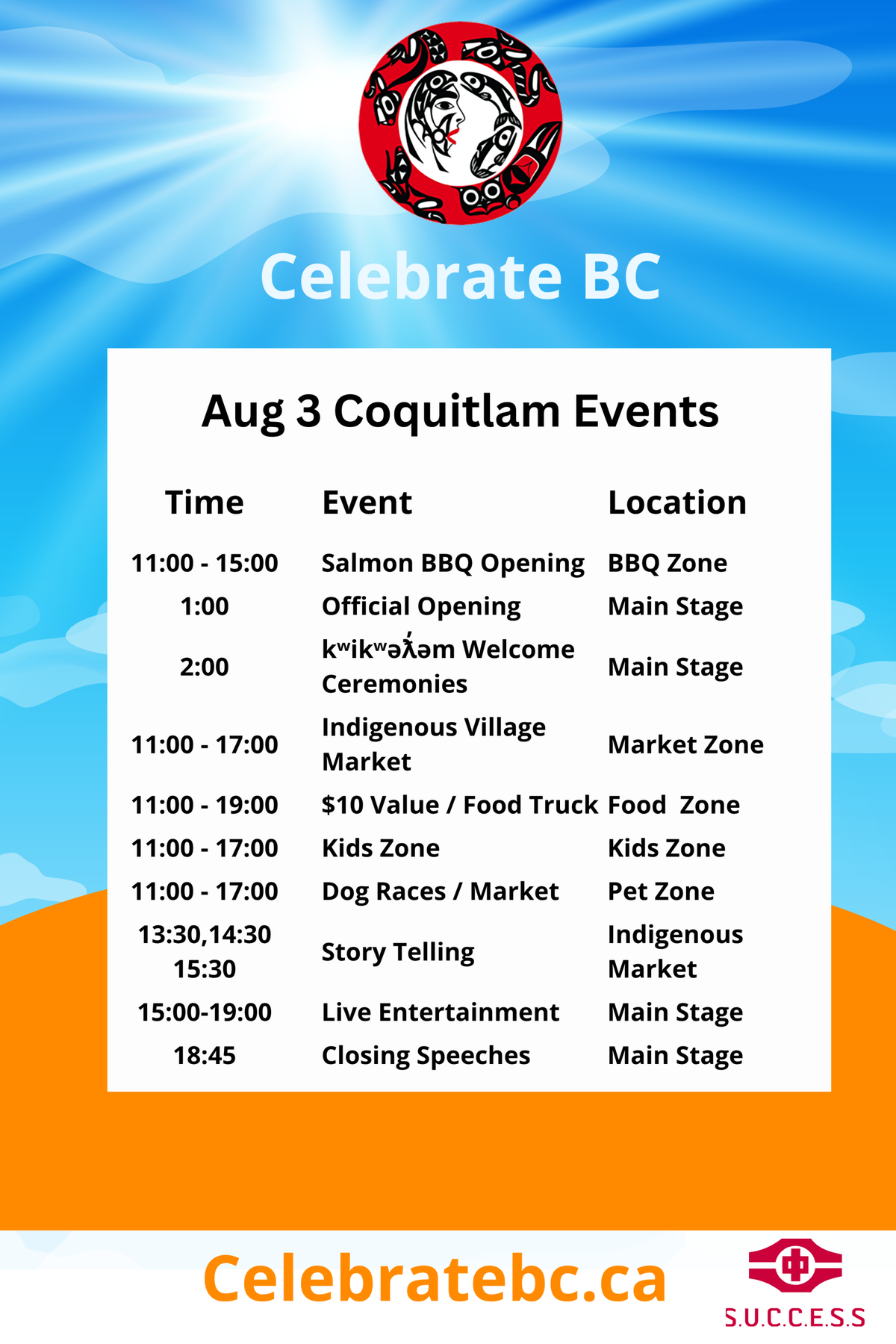 Coquitlam Events | Celebrate BC