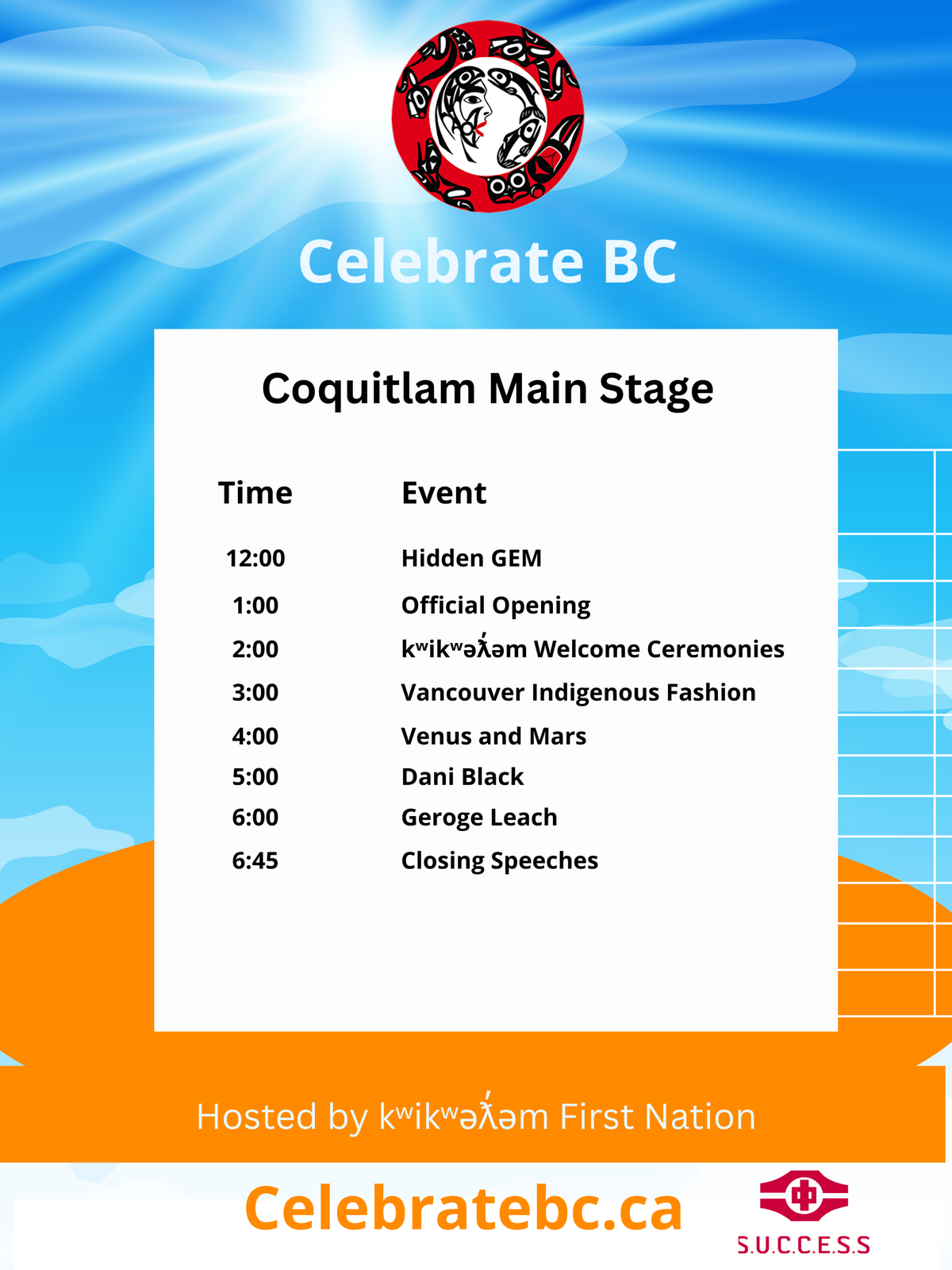 Coquitlam Events | Celebrate BC