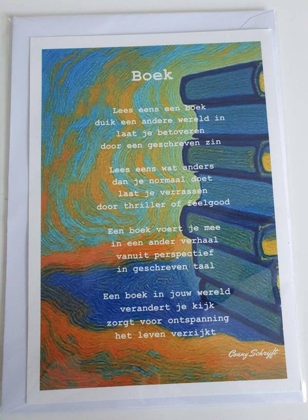 Kaart A5 Boek