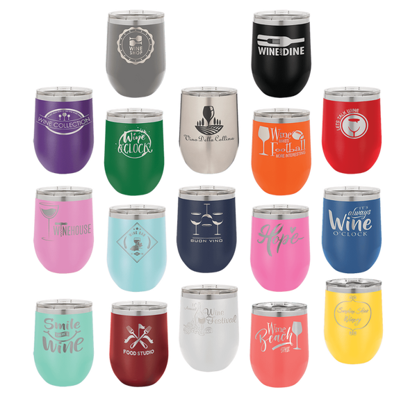 Polar Camel Coral Vacuum Insulated Stemless Tumbler with Lid