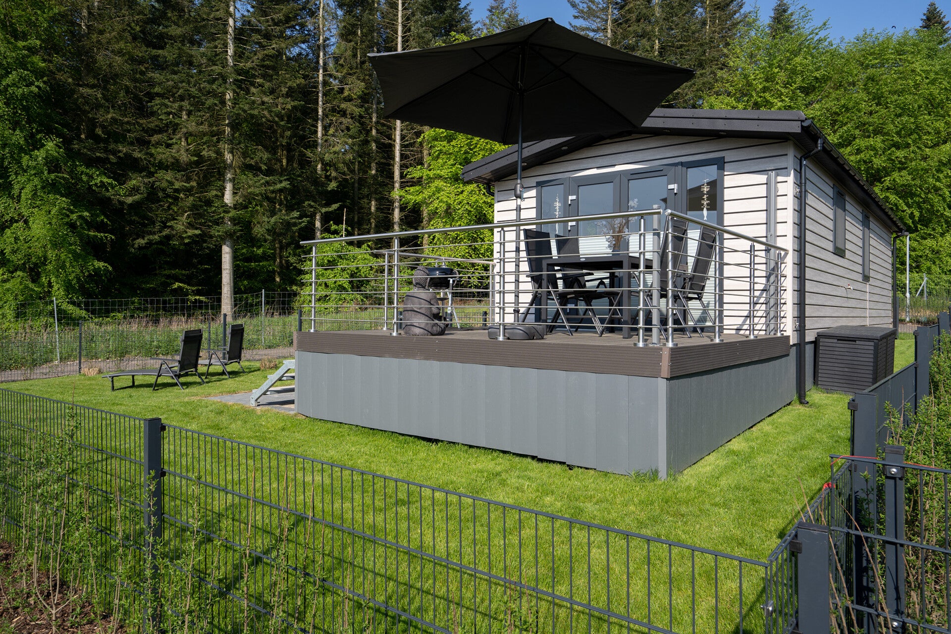 Ferienhaus mit Garten