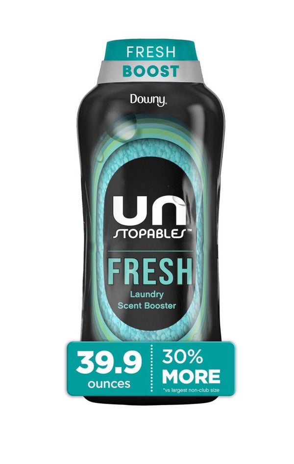 Downy Unstopables In-Wash Laundry Scent Booster Beads, Fresh, 39.9 oz