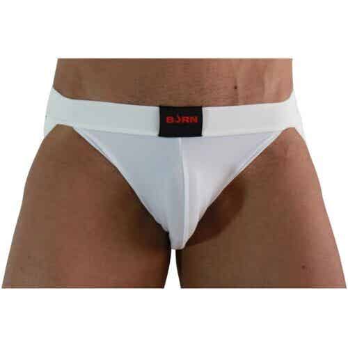 BURN - JOCK LYCRA BLANCO M