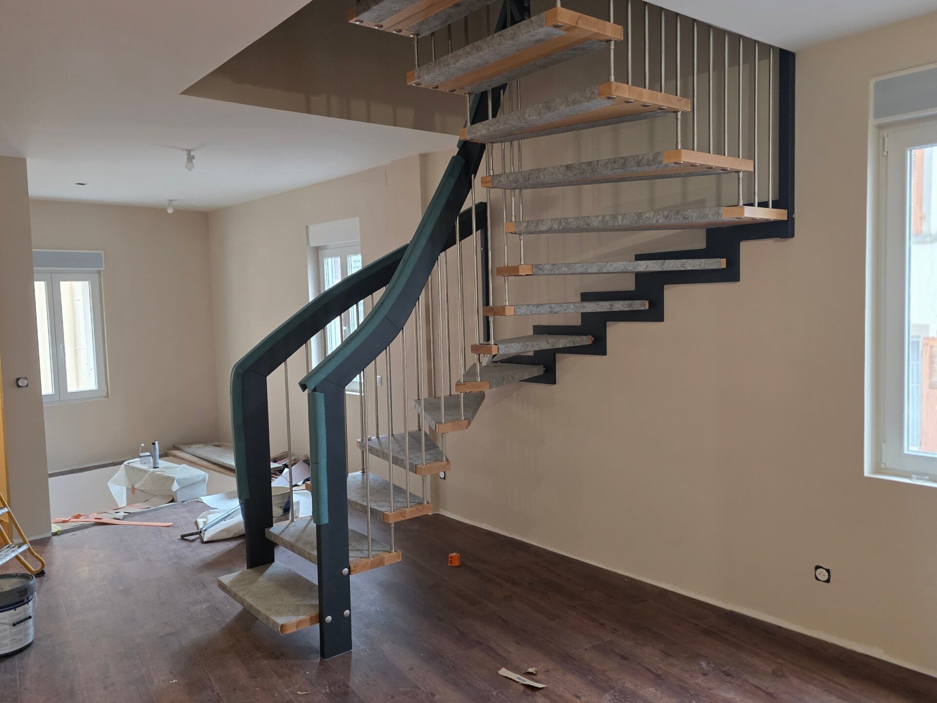 Projet de rénovation en cours Montagne verte