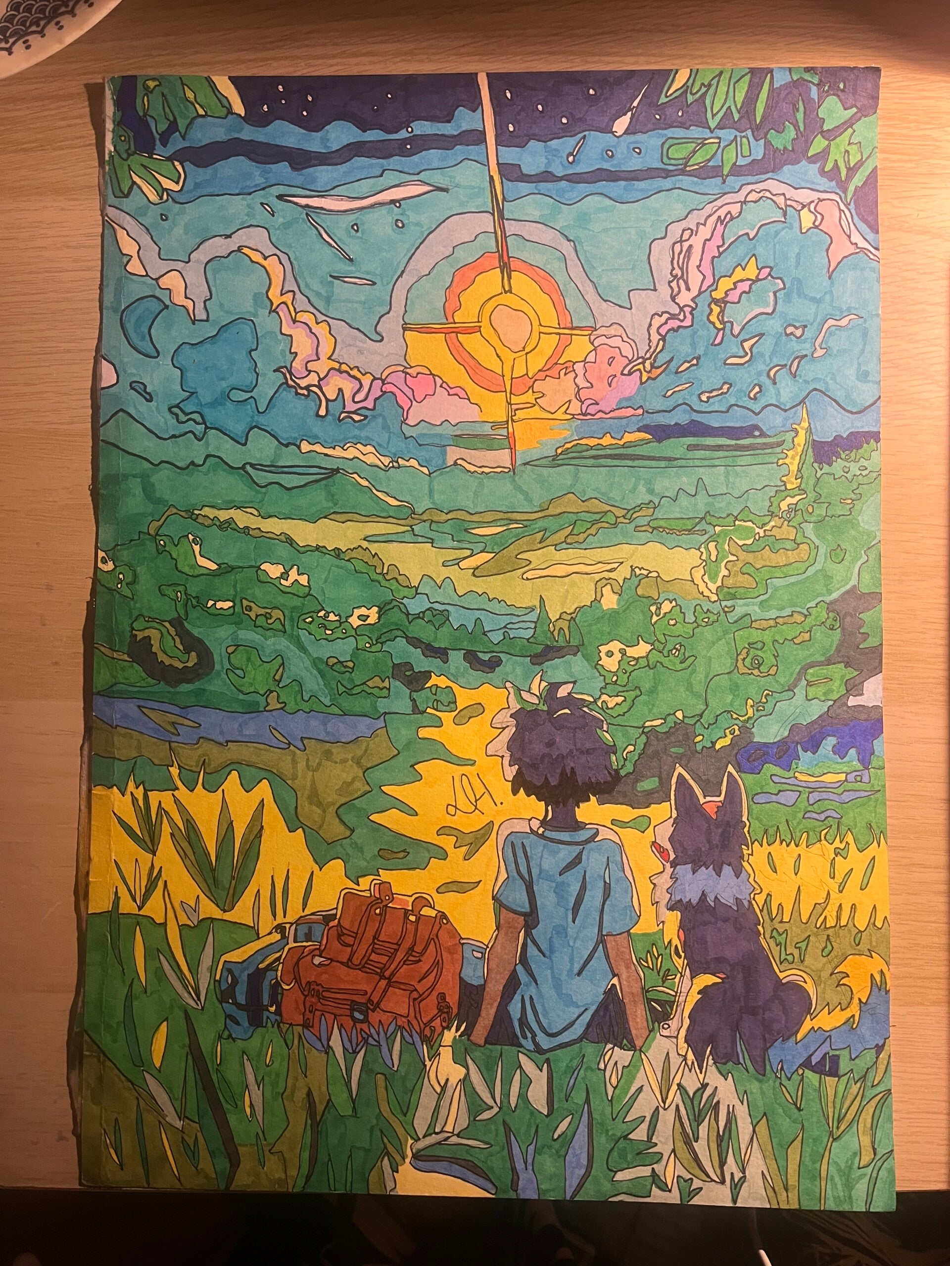 Landschaft zum Versinken