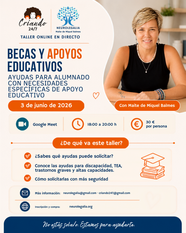 Taller 10B · Ayudas para alumnado con necesidades específicas de apoyo educativo