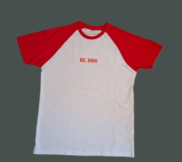 Basic Shirt KL 1900 Rot/Weiss